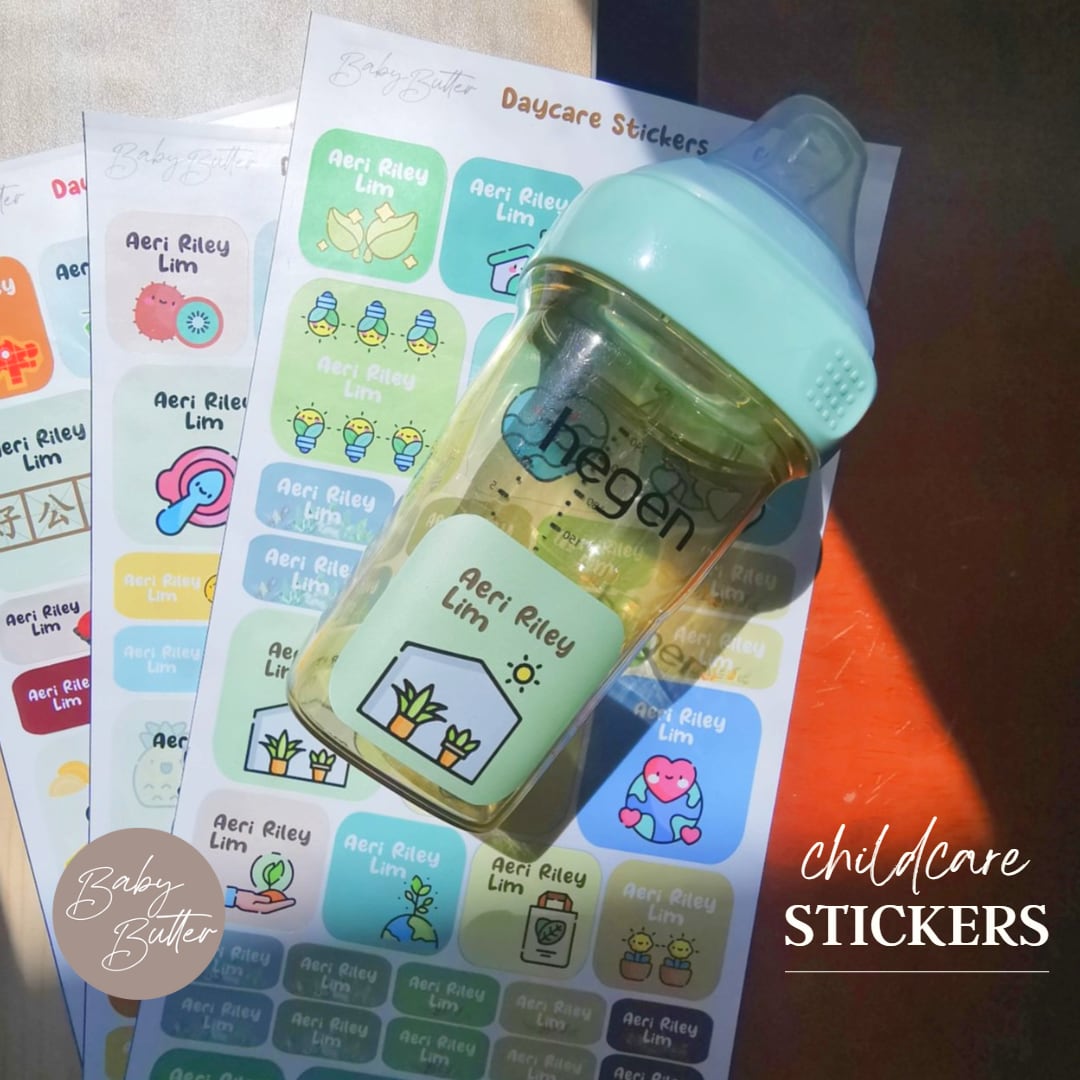 70 pcs Waterproof Name Labels/Personalised Sticker, view 2