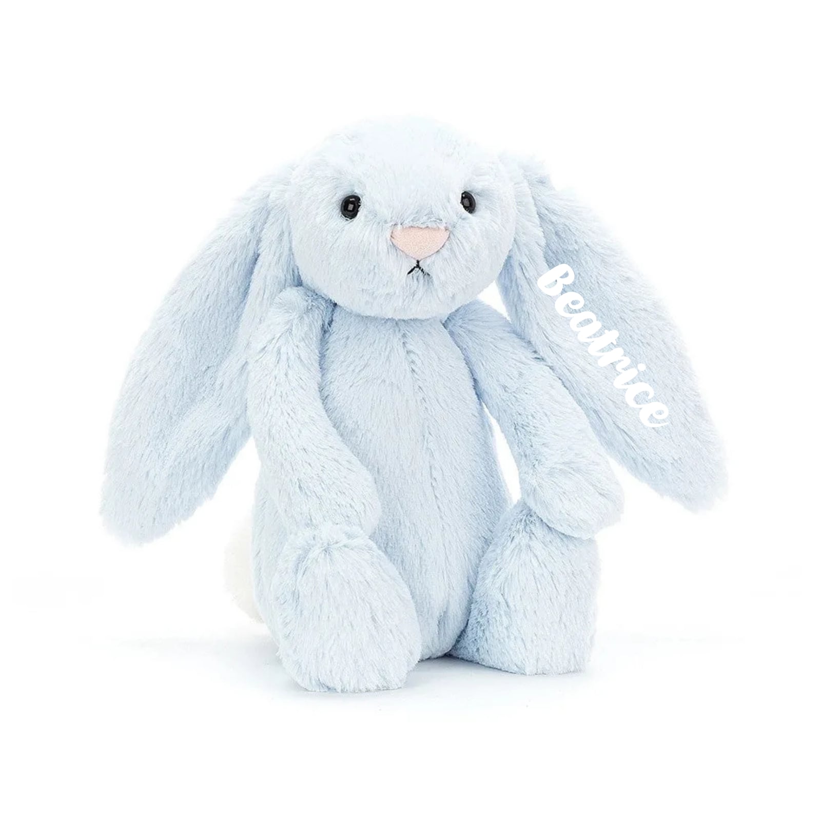 Bashful Blue Bunny (Large, 36cm) - Personalised Jellycat Bunny Soft