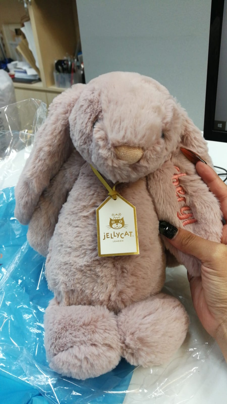 Bashful LUXE✨ Bunny Rosa (Medium, 31cm) - Personalised…, view 2