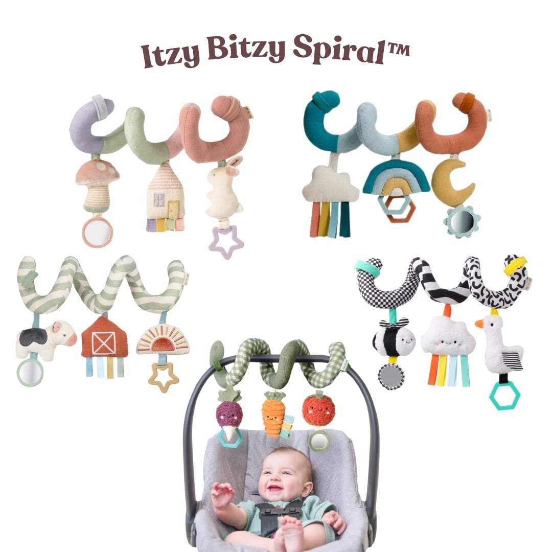 Blue Cloud Rainbow - Bitzy Bespoke™ Itzy Bitzy Spiral Car…, view 3