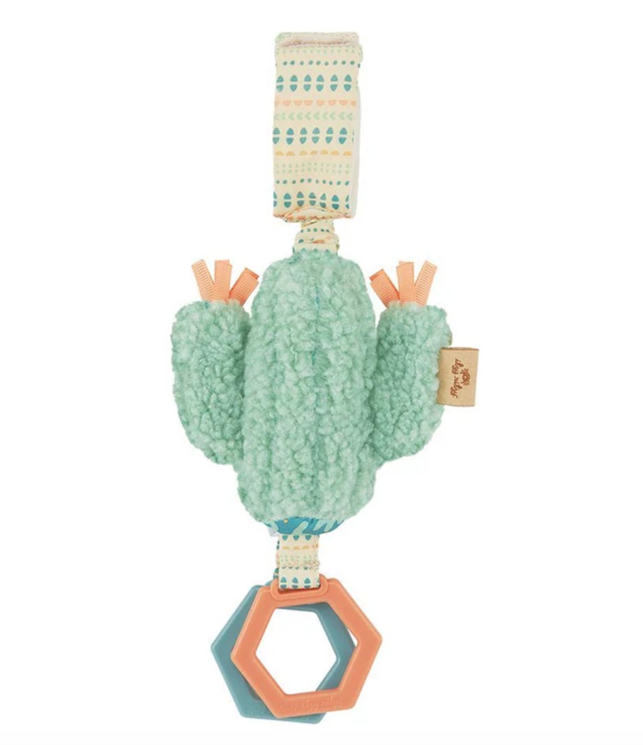 Bitzy Bespoke™ Ritzy Jingle Attachable Travel Toy - Cactus