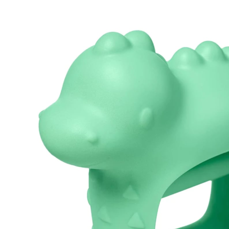 Bitzy Grip™ Hand Teether - Dino, view 2