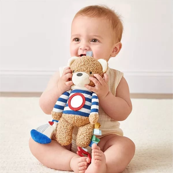 Bitzy Traveler™ Developmental Sensory Toy - Bear, view 2