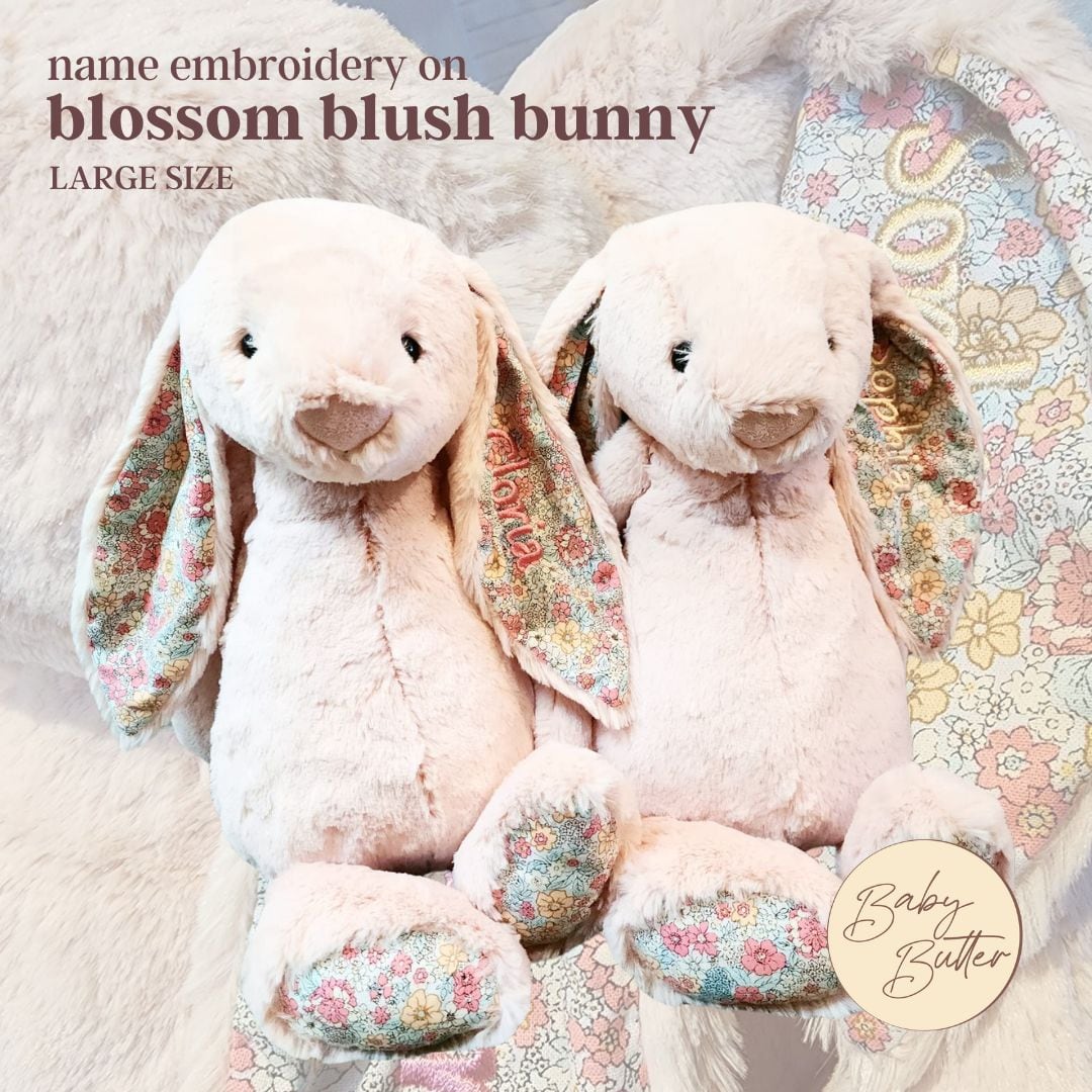 Blossom Blush Bunny (Large, 36cm) - Personalised Jellycat Bunny