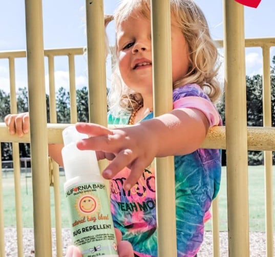 Natural Bug Blend™ Bug Repellent Spray 2oz - California Baby, view 2