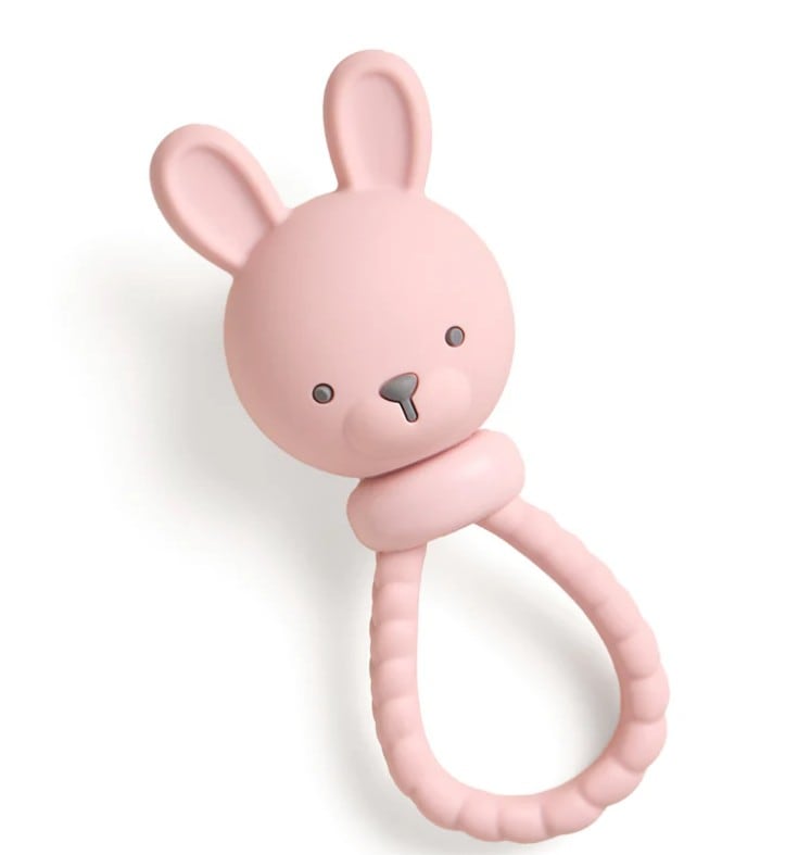 Bunny - Sweetie Rattle™ Silicone Teether