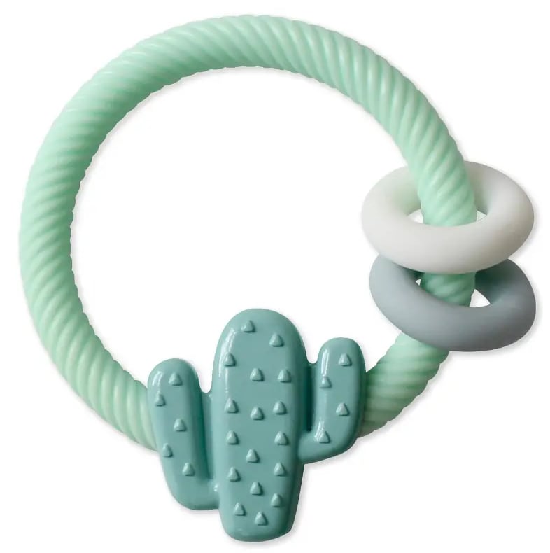Cactus - Ritzy Rattle® With Teething Rings