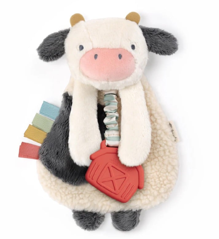 Cow - Itzy Lovey™ Plush and Teether Toy