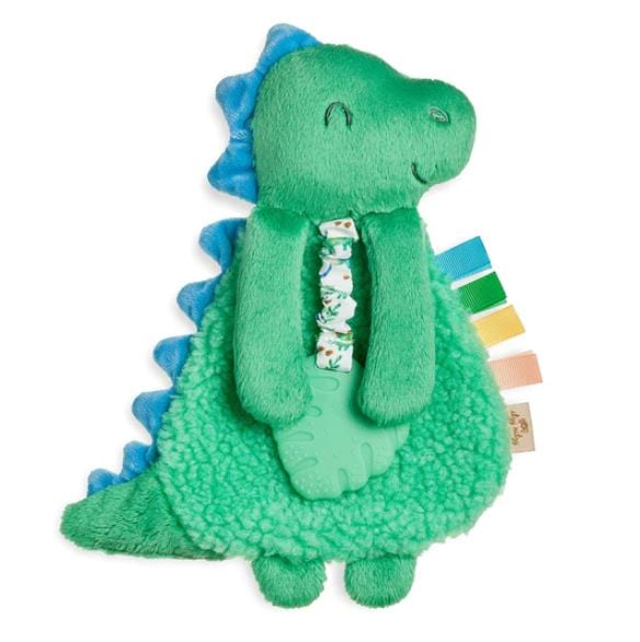 Green Dino - Itzy Lovey™ Plush and Teether Toy