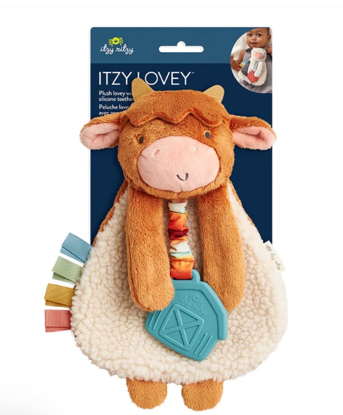 Highland Cow - Itzy Lovey™ Plush and Teether Toy