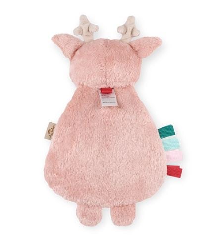 Holiday Itzy Lovey™ Plush And Teether Toy - Holly the Pink…, view 3