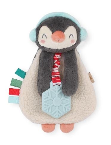 Holiday Itzy Lovey™ Plush And Teether Toy - Penguin