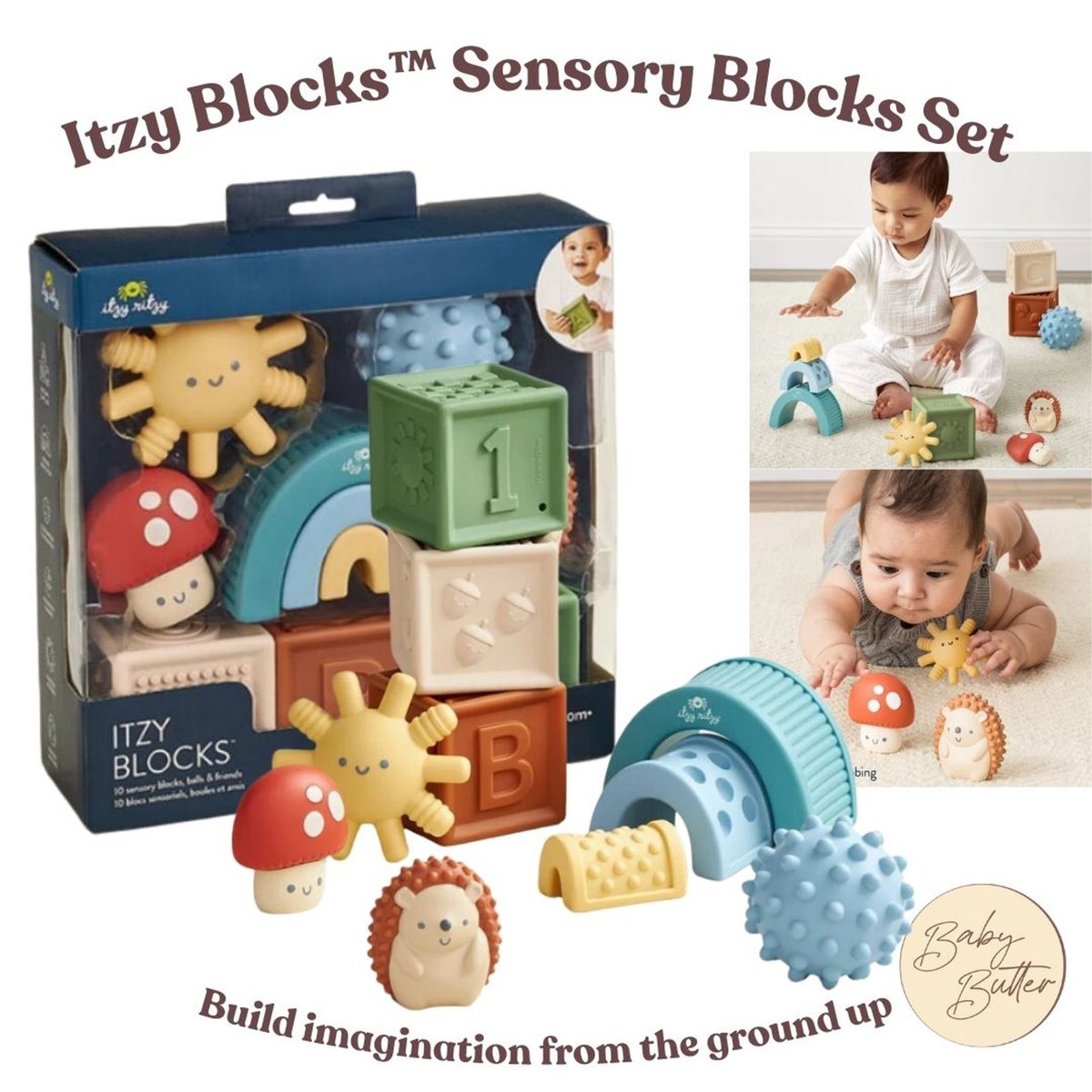 Itzy Blocks™ Sensory Blocks Set