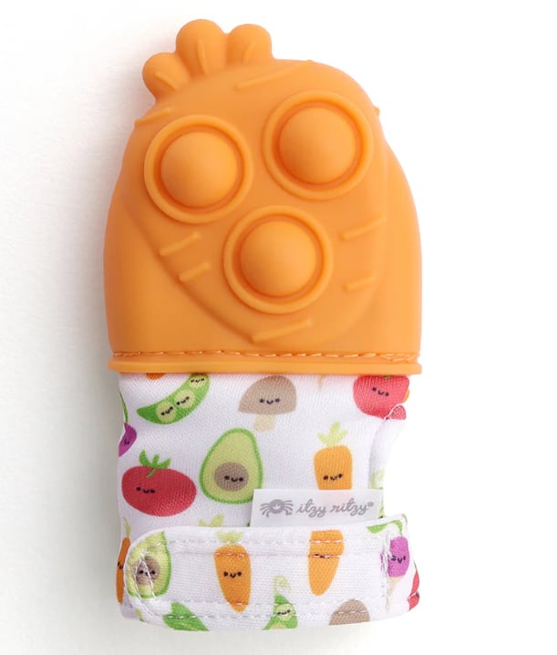 Carrot - Itzy Mitt Pop™ Sensory Teething Mitten