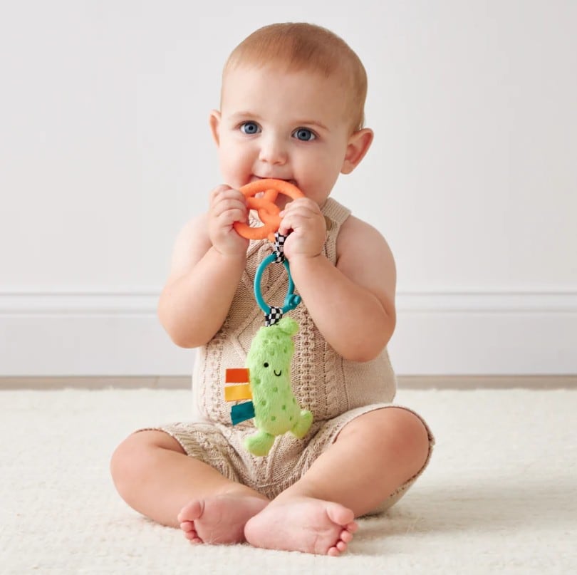 ITZY PAL™ Plush & Teether Pickle, view 2