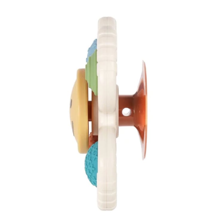 Smiley - Itzy Pop & Whirl™ Fidget Spinner Travel & Bath Toy, view 3