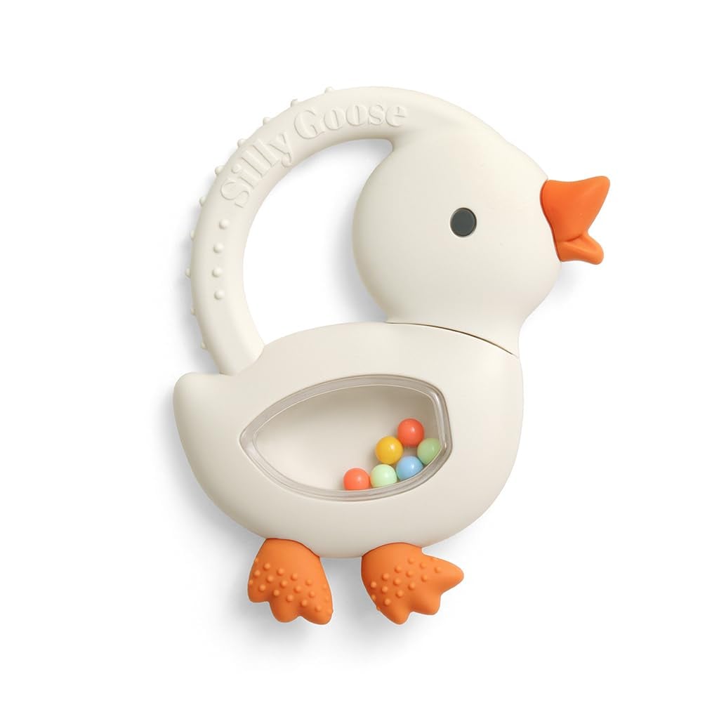 Itzy Ritzy Silicone Rattle Teether - Bitzy Shake Teething…, view 3