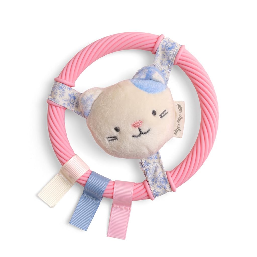 Itzy Ritzy Silicone Teething Ring Pal™️ Kitty