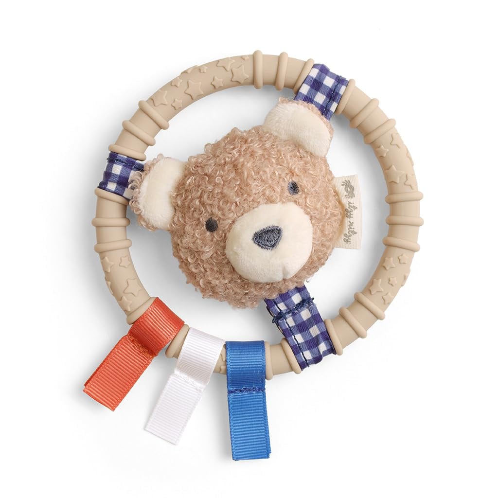 Itzy Ritzy Silicone Teething Ring Pal™️ Bear