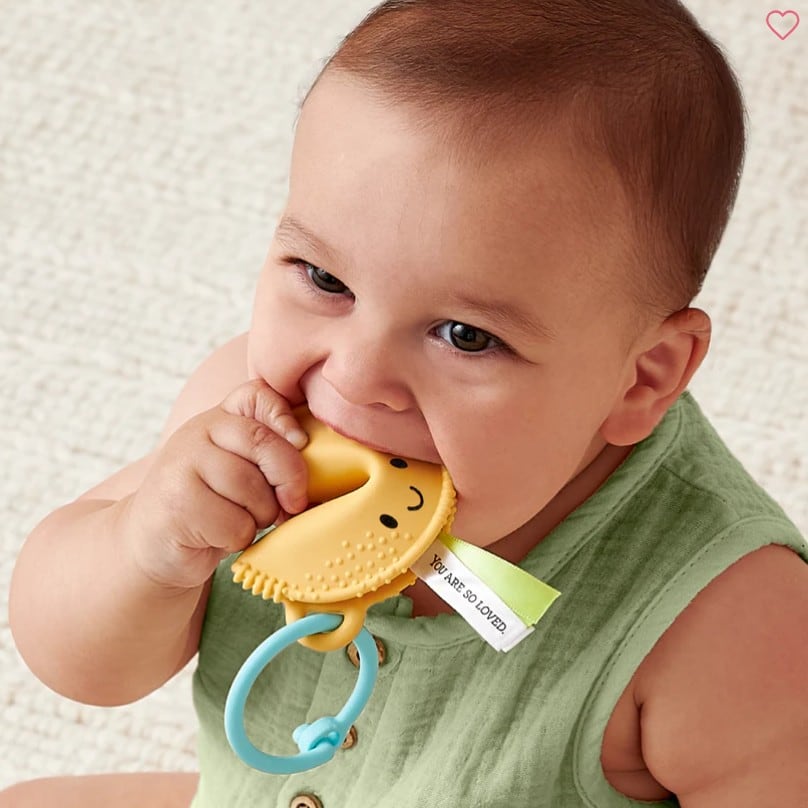 Itzy Treat™ Fortune Cookie Siicone Teether (you are so…, view 3