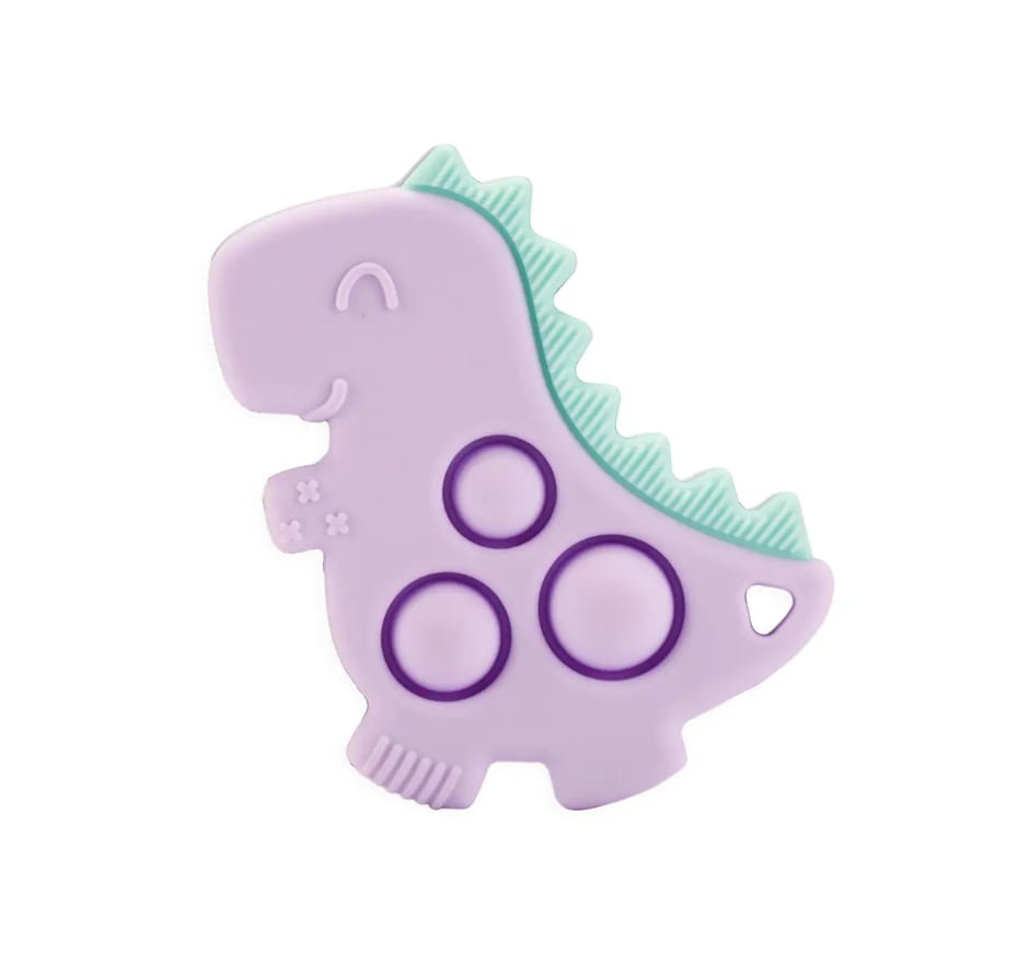 Lilac Dino - Itzy Pop™ Sensory Popper Toy