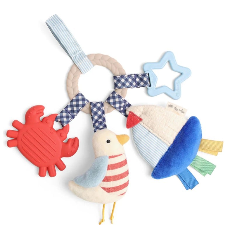 Nautical Bitzy Busy Ring™ Teething Activity Toy