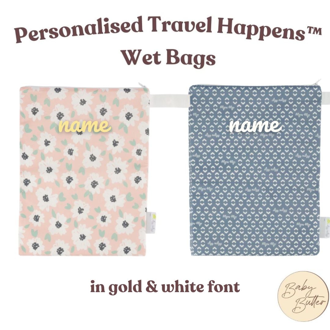 Travel Happens™ Reusable Sealed Wet Bag (2 designs)