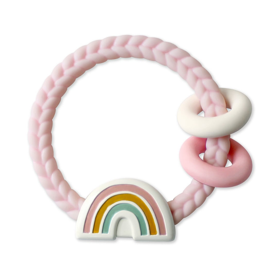 Rainbow - Ritzy Rattle® With Teething Rings