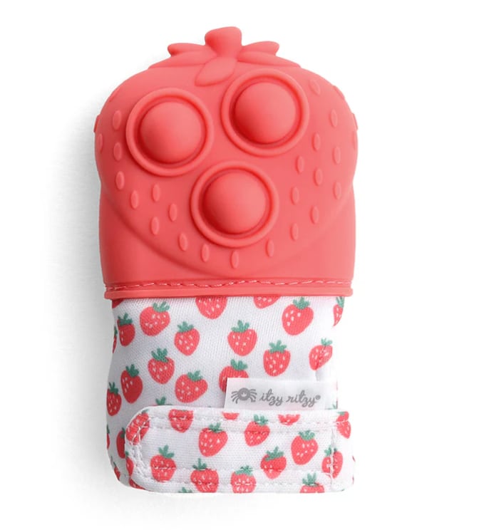 Strawberry - Itzy Mitt Pop™ Sensory Teething Mitten