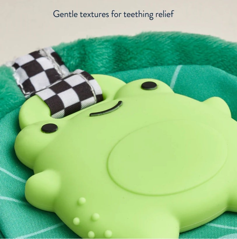 Sweetie Crinkle™ Sensory Teether Frog, view 3