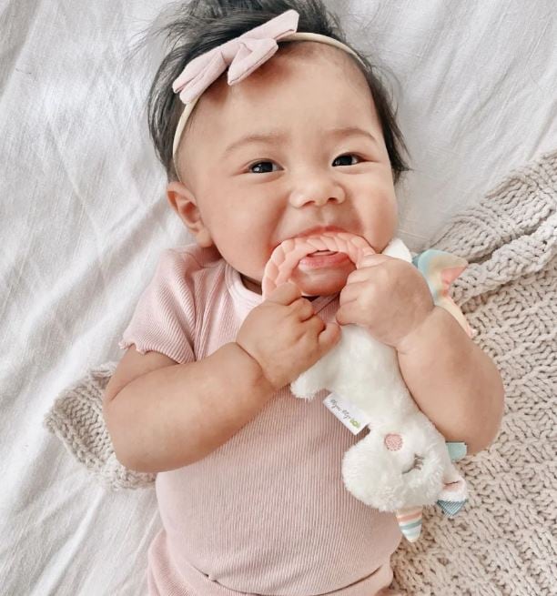 Unicorn - Ritzy Rattle Pal™ Plush Rattle with Teether, view 2
