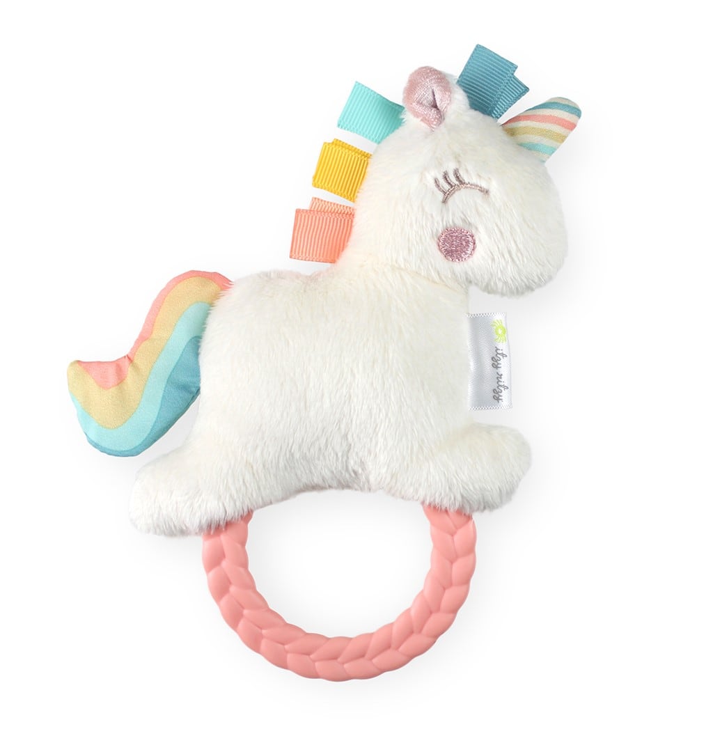 Unicorn - Ritzy Rattle Pal™ Plush Rattle with Teether